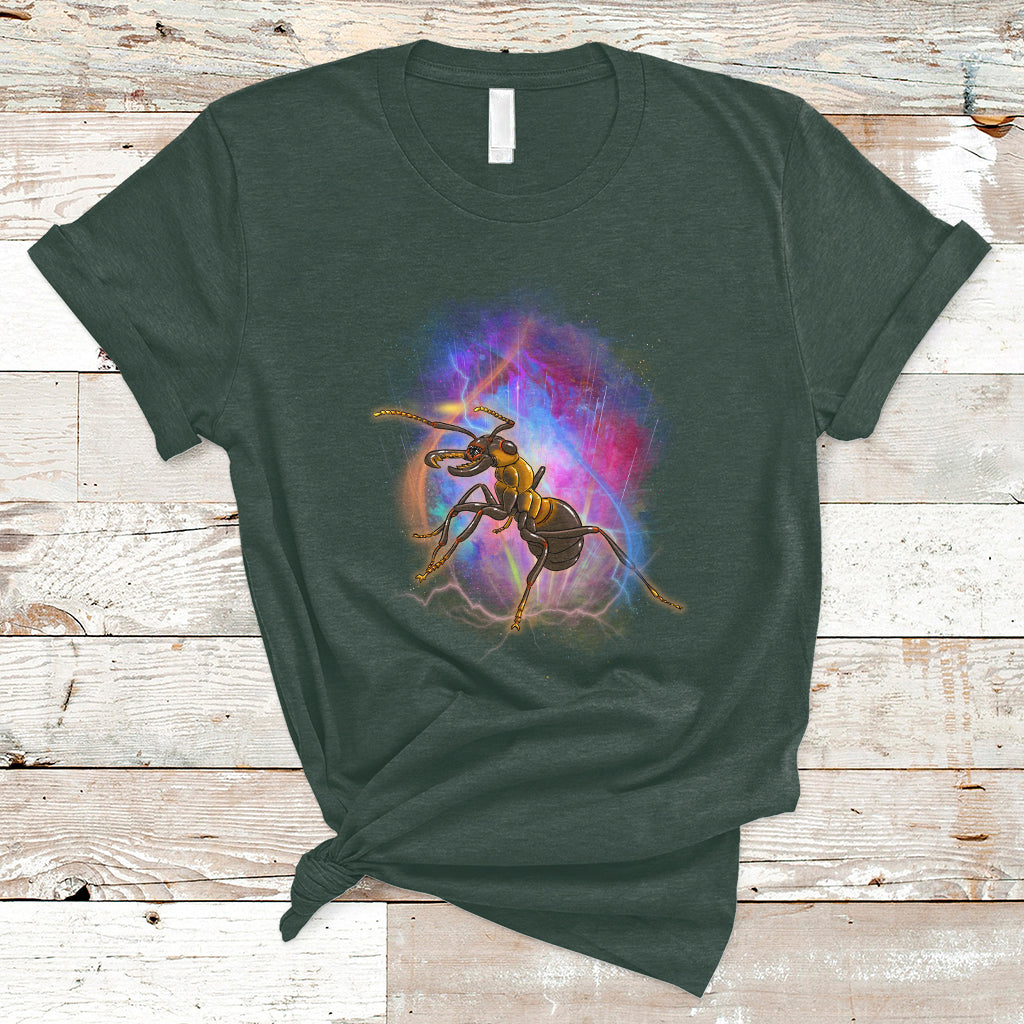 Giant Ant Warrior Quantum Quanta T Shirt - Wonder Print Shop