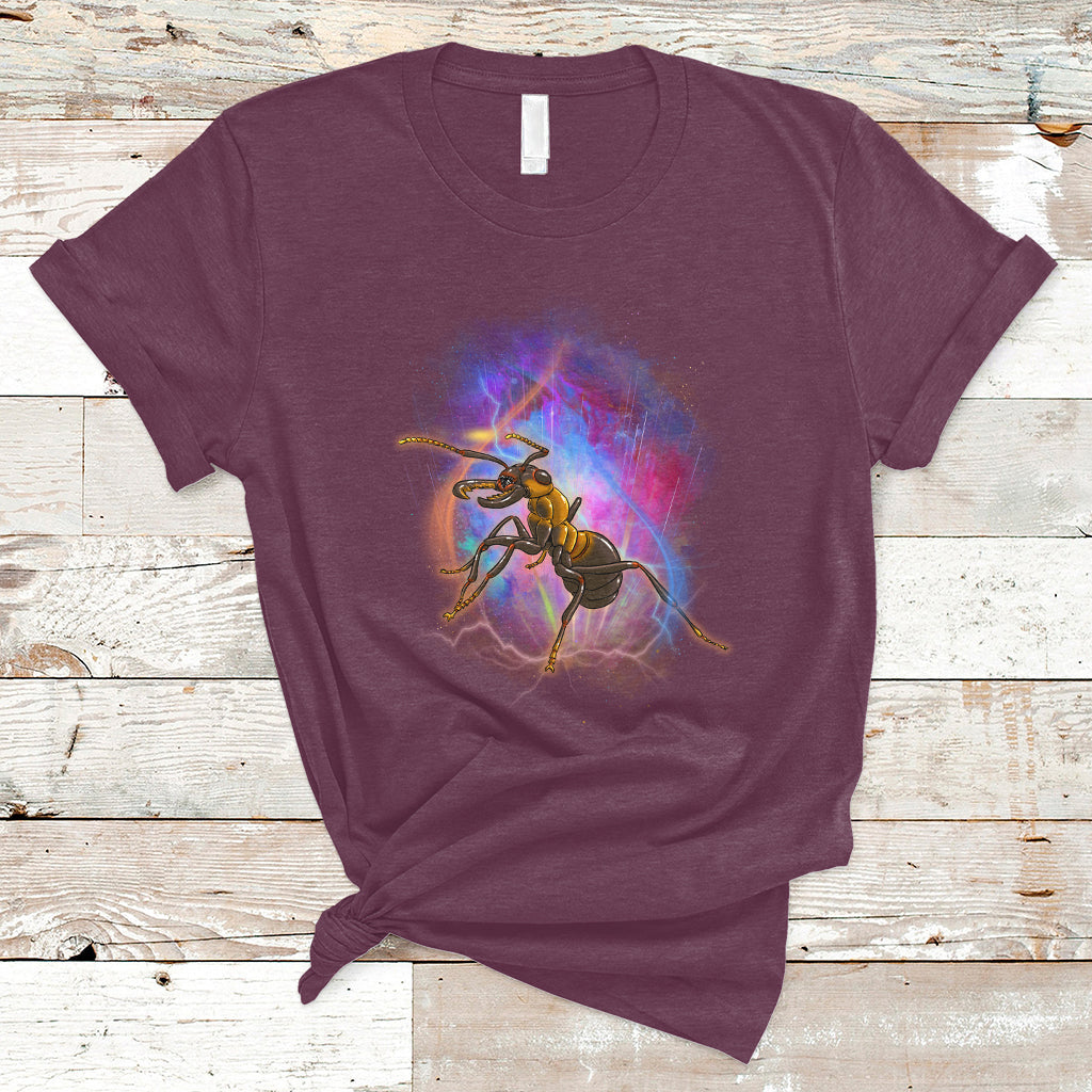 Giant Ant Warrior Quantum Quanta T Shirt - Wonder Print Shop