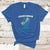 Colon Cancer Awareness Dragonfly Blue Ribbon CRC Colorectal Carcinoma T Shirt - Wonder Print Shop