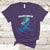 Colon Cancer Awareness Dragonfly Blue Ribbon CRC Colorectal Carcinoma T Shirt - Wonder Print Shop