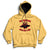 Mothman Cryptid Cryptozoology American Flag 1 Hoodie - Wonder Print Shop