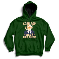 Corn Pop Was A Bad Dude Funny Biden Political Meme Hoodie - Wonder Print Shop