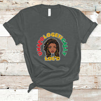 Womens Unapologetically Locd Black History Queen Melanin T Shirt - Wonder Print Shop