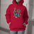 Love Mardi Gras Leopard Mardi Gras Costume Carnival Beads And Bling Hoodie - Wonder Print Shop