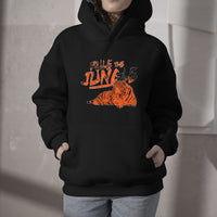 Rule The Jungle Fear Da Tiger King Of The North Sundey Hoodie - Wonder Print Shop