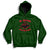 Mothman Cryptid Cryptozoology American Flag 1 Hoodie - Wonder Print Shop