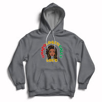 Womens Unapologetically Locd Black History Queen Melanin Hoodie - Wonder Print Shop