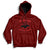 Mothman Cryptid Cryptozoology American Flag 1 Hoodie - Wonder Print Shop