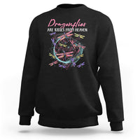Dragonflies Are Kisses From Heaven Angels Spiritual Heavenly Sweatshirt - Wonder Print Shop