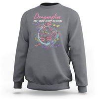 Dragonflies Are Kisses From Heaven Angels Spiritual Heavenly Sweatshirt - Wonder Print Shop