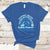 Colon Cancer Awareness Support Squad CRC Blue Ribbon Rainbow T Shirt - Wonder Print Shop