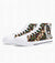 Zero F Given Leopard Sunflower High Top Canvas Shoes High Top Shoes