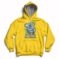 Look At Me Im A Koala Funny Animal For Mens Womens Hoodie - Wonder Print Shop
