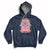 Just Breathe And Believe Dragonfly Retro Boho Motivational Hoodie - Wonder Print Shop