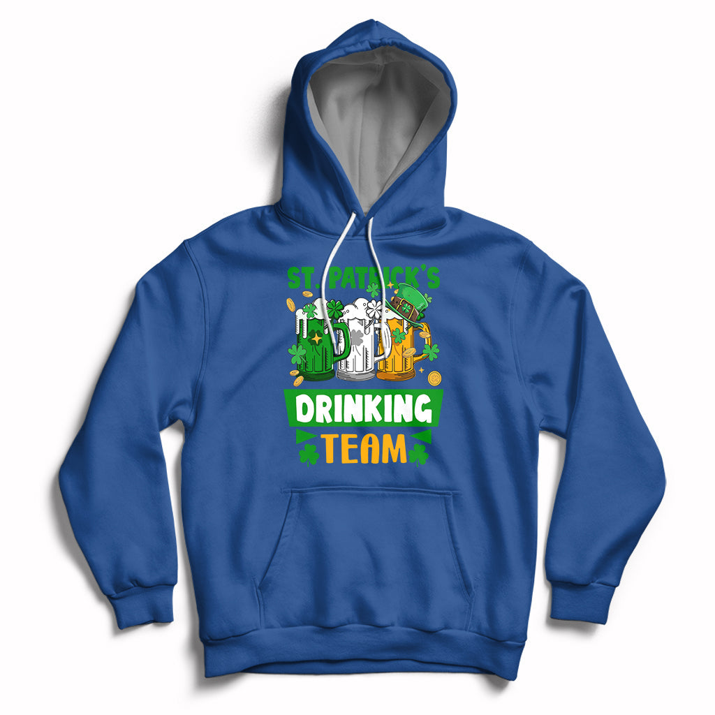 St Patrick's Day Funny Irish Drinking Team Beer Lover Party Hoodie - Wonder Print Shop