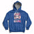 Galentines Gang Retro Messy Bun Valentine's Day Sisters Hoodie - Wonder Print Shop