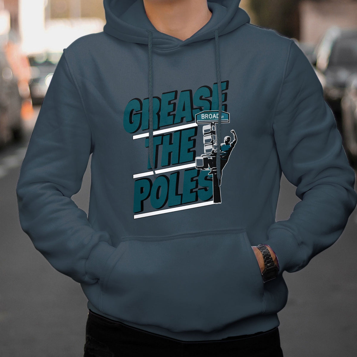 Funny Grease The Poles Celebration No One Like Us We Don't Care Hoodie - Wonder Print Shop