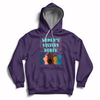 Women's History Month Well Behaved Womens Feminist Women Strong Hoodie - Wonder Print Shop