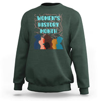Women's History Month Well Behaved Womens Feminist Women Strong Sweatshirt - Wonder Print Shop