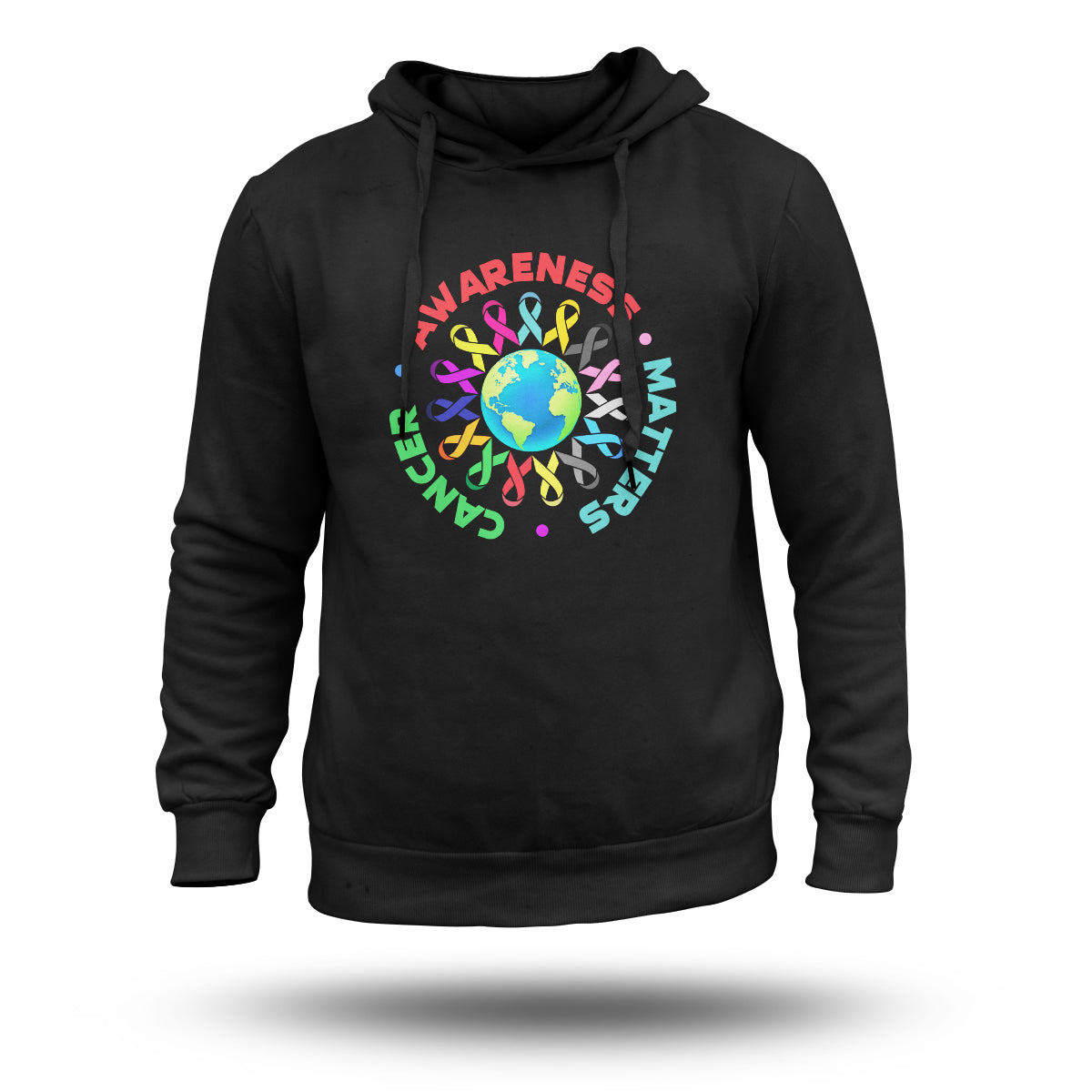 Cancer Awareness Matters All Cancer Ribbons, Awareness Hoodie - Wonder Print Shop
