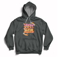 Happy 100th Day Of School Teacher Kids 100 Days Rainbow Hoodie - Wonder Print Shop