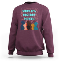 Women's History Month Well Behaved Womens Feminist Women Strong Sweatshirt - Wonder Print Shop