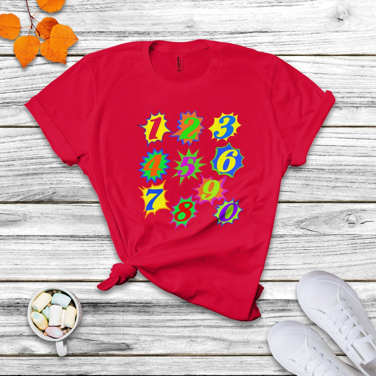 Number Day Math Day Numbers Costume Let's Have Fun With The Numbers T Shirt - Wonder Print Shop