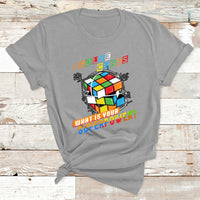 I Solve Cubes Superpower Funny Speed Cubing T Shirt - Wonder Print Shop