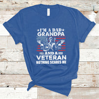 I'm A Dad Grandpa And A Veteran Funny For Papa Grandpa Pride T-Shirt - Wonder Print Shop