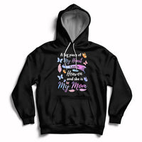 A Big Piece Of My Heart Lives In Heaven And She Is My Mom Mother's Day Hoodie - Wonder Print Shop