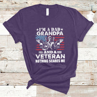I'm A Dad Grandpa And A Veteran Funny For Papa Grandpa Pride T-Shirt - Wonder Print Shop
