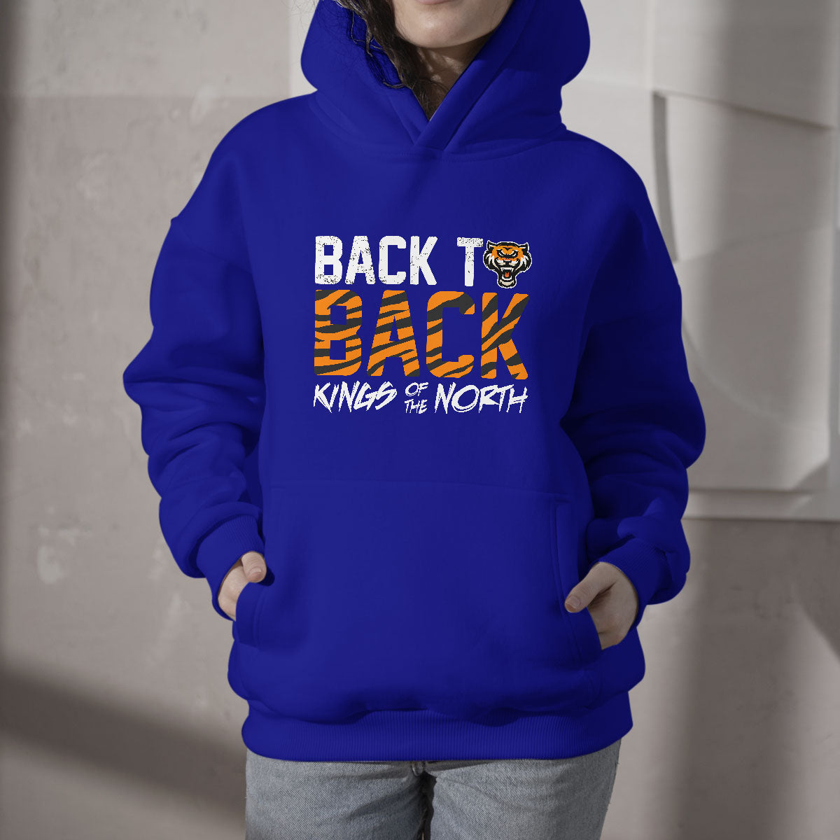 Back To Back Kings Of The North 513 Fear Da Tiger Hoodie - Wonder Print Shop