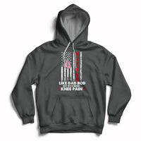 Vetbod Like Dad Bod But With More Knee Pain Patriotic Dog Tag Hoodie - Wonder Print Shop
