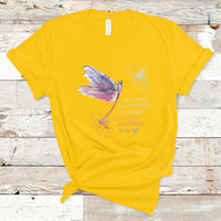 Dragonfly Smile Often Think Positively Give Thank Motivation T Shirt - Wonder Print Shop
