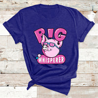 Pig Whisperer Shirt Gift For Pig Lover T Shirt - Wonder Print Shop