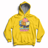 Dumptruck Daddy Peach Funny Hoodie - Wonder Print Shop