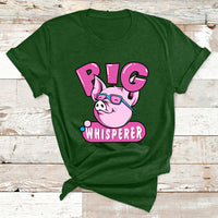 Pig Whisperer Shirt Gift For Pig Lover T Shirt - Wonder Print Shop