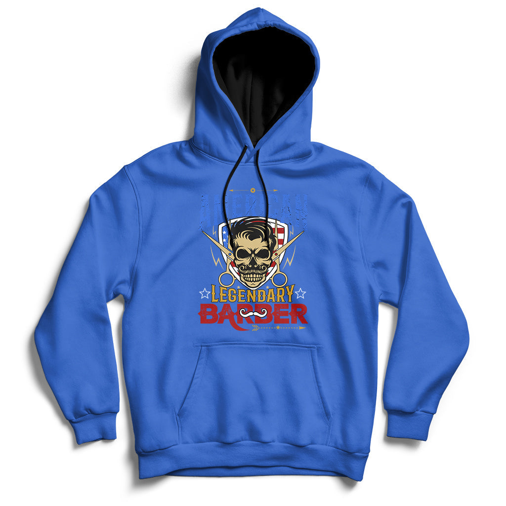American Legendary Barber Hoodie - Wonder Print Shop