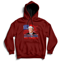Santa Joe Biden Happy 4th Of Easter Ugly Christmas Sweater Hoodie - Wonder Print Shop