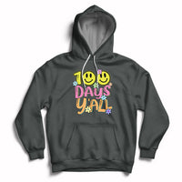 100th Days Y'all Funny 100th Days Of School Teacher Student Hoodie - Wonder Print Shop