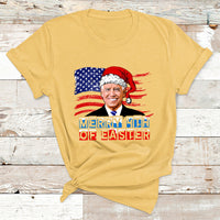 Santa Joe Biden Happy 4th Of Easter Ugly Christmas Sweater T Shirt - Wonder Print Shop