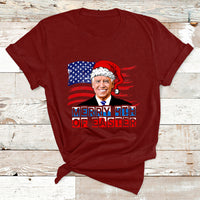 Santa Joe Biden Happy 4th Of Easter Ugly Christmas Sweater T Shirt - Wonder Print Shop