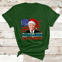 Santa Joe Biden Happy 4th Of Easter Ugly Christmas Sweater T Shirt - Wonder Print Shop