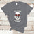 Not Fragile Like A Flower Fragile Like A Bomb Floral Skull T-Shirt - Wonder Print Shop