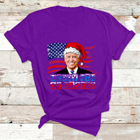 Santa Joe Biden Happy 4th Of Easter Ugly Christmas Sweater T Shirt - Wonder Print Shop