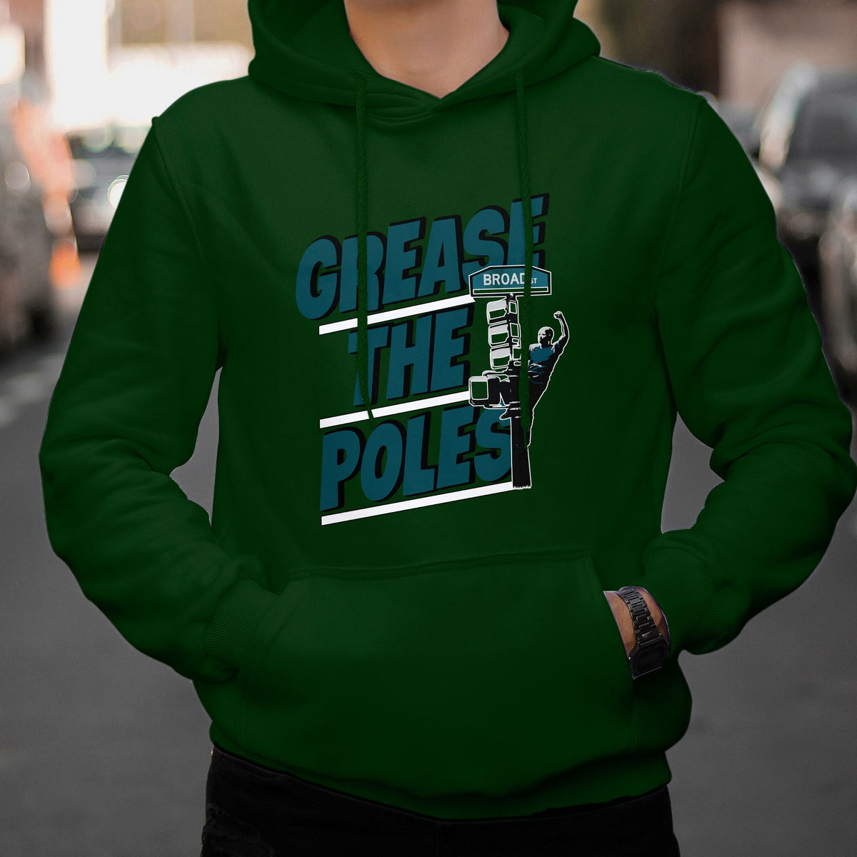 Funny Grease The Poles Celebration No One Like Us We Don't Care Hoodie - Wonder Print Shop