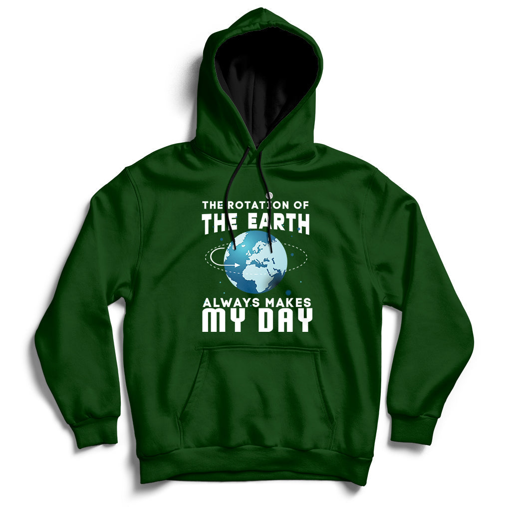 The Rotation Of The Earth Hoodie - Wonder Print Shop