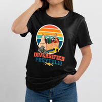 Funny Tools Diversified Portfolio Apparatus Handyman, Mechanic T Shirt - Wonder Print Shop