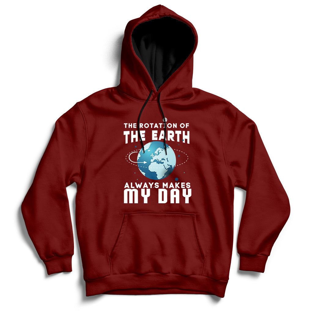 The Rotation Of The Earth Hoodie - Wonder Print Shop