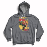 Dirt Bike Dirt Never Hurt Motocross Biker Hoodie - Wonder Print Shop
